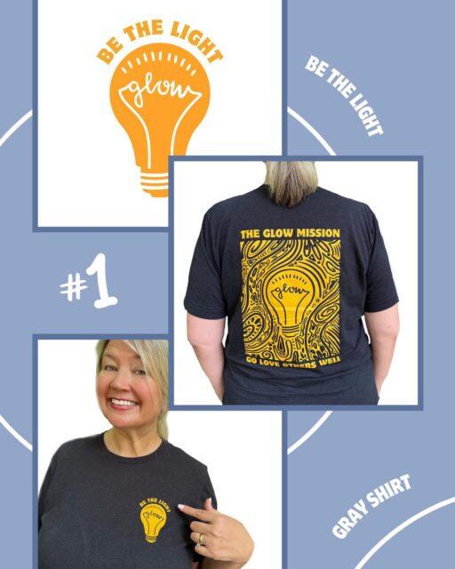 Shine Your Light as you support GLOW Summer Missions!! ☀️✈️🌍
This summer we are GLOWing farther than ever before, shining our light in NEW places as we to continue to heed the call to "Go Love Others Well!" Several from our team will be ministering and training in Ukraine, the Philippines and other countries along the way! We are particularly focused on CHILDREN of the world with a new project launching this year....
Will you support our team's summer missions with a gift to help us GO?  We will "gift you back" with one of our brand new t shirts designs!!! Check them out donate/order your gifts at https://linktr.ee/glowmission #goloveotherswell 🔥