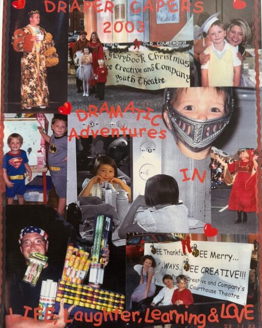 Back at the beginning of the century...before Instagram collages, we had to make our OWN Valentines and mail them out! 💌😍...So here's to the Spirit of Valentine's Past...and all the pics you WOULD have seen of my beautiful babies if IG had been around in 2003! 😅❤️ I LOVE YOU!! More love to come from the Drapers... 🥰😘❤️ #hapoyvalentinesday #ilovelove❤️