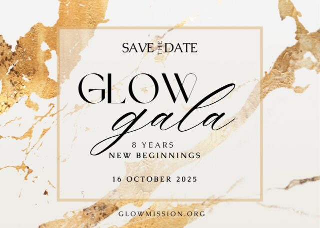 New Beginnings!  Save the Date to celebrate 8 years of GLOW...and get a glimpse of how we will NEXT “Go Love Others Well” across the World together! 🔥🌏
Mark your calendars for Thursday evening October 16, 2025 as we celebrate you and all God is doing as we follow His call to fulfill the Great Commission through the Greatest Commandment. ❤️ Details coming soon…#goloveotherswell glowmission.org