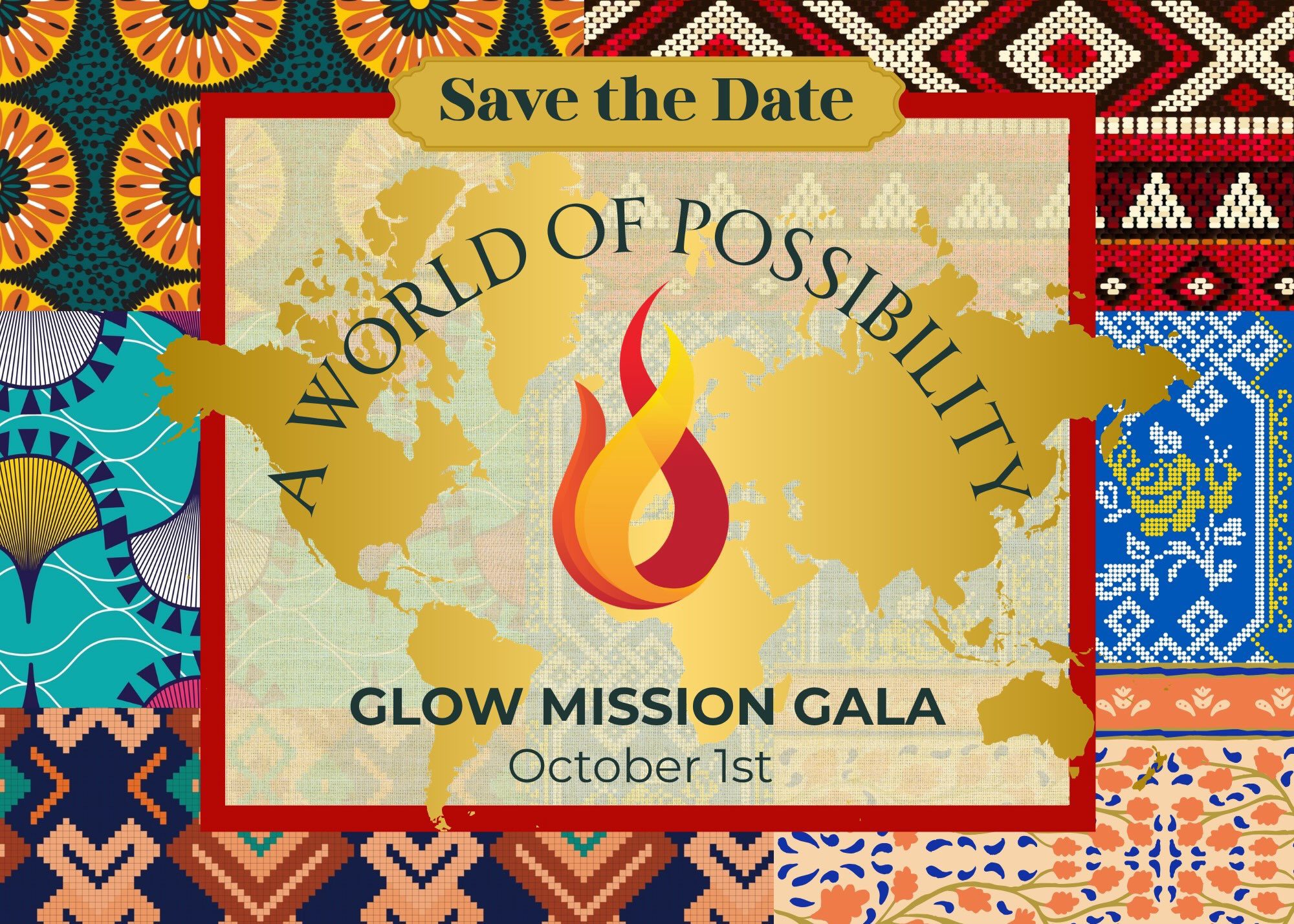 Looking forward to FALL on this HOT summer day🔥 SAVE the DATE to enjoy the festive international event of the season...our GLOW Gala "A World of Possibility..." Information coming soon, but mark October 1 on your calendar!! It's going to an inspiring night of igniting hearts to Go Love Others Well! ❤️🌏🔥 #goloveotherswell